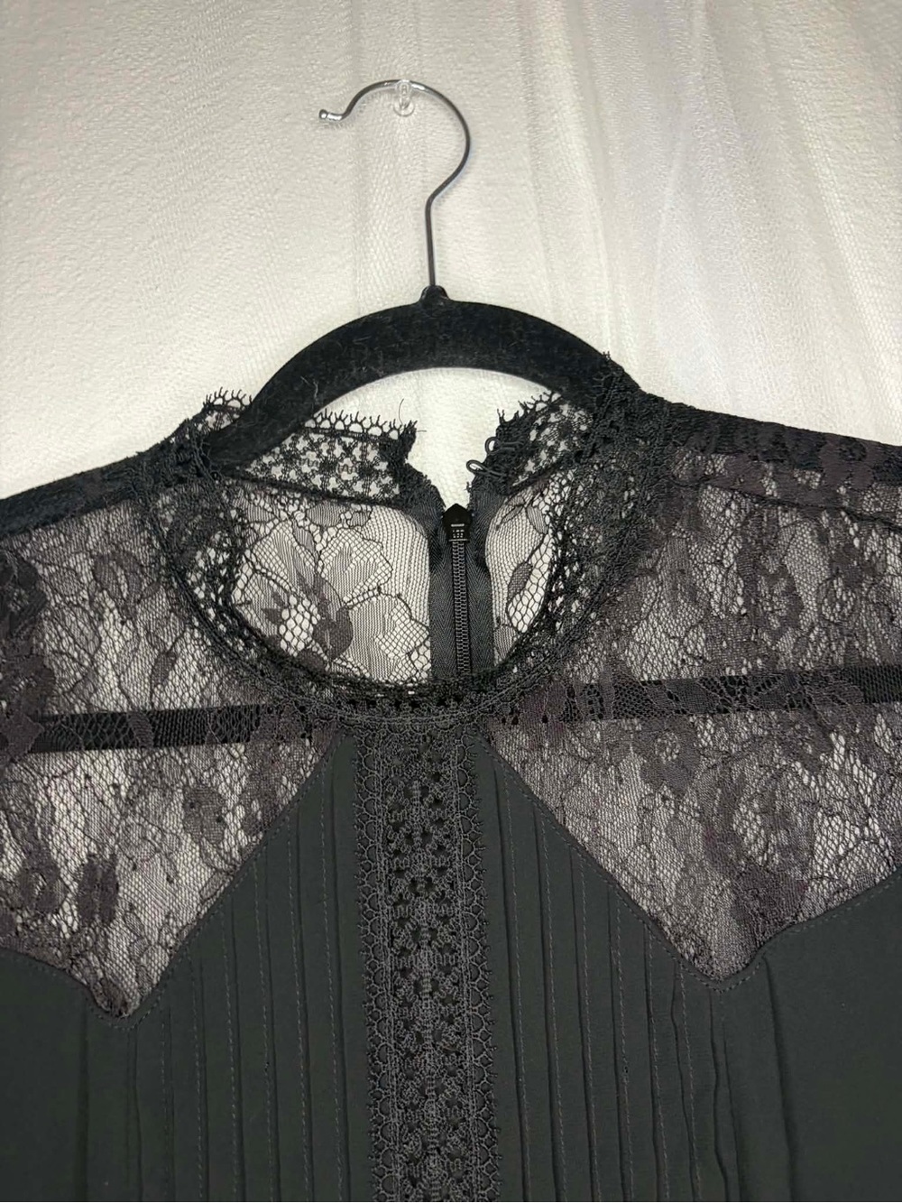 Express Black Lace jumpsuit Large